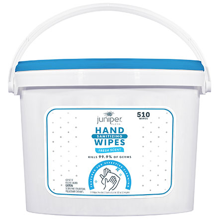 Juniper Clean Hand Wipes Bucket