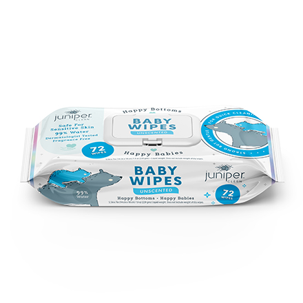 Juniper Clean Baby Wipes Flow Pack