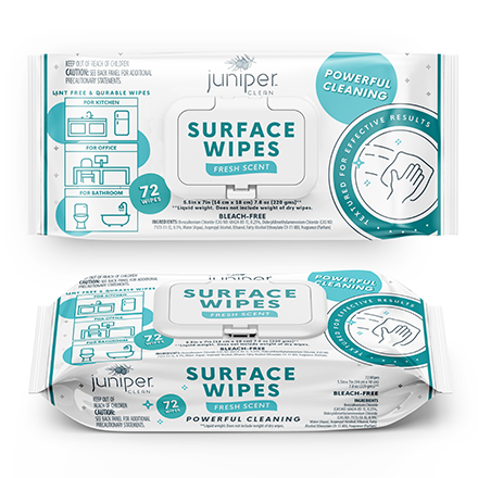 Juniper Clean Surface Wipes