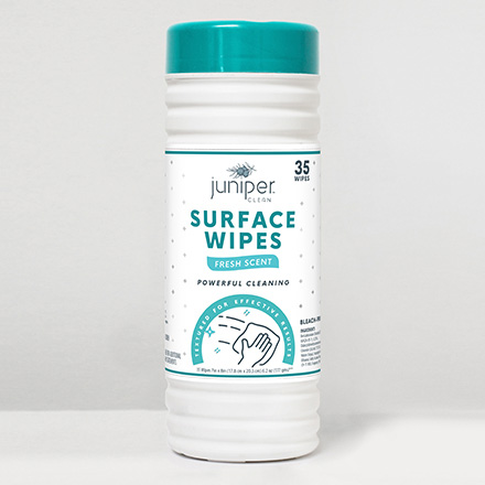 Juniper Clean Surface Sanitizing Wipes