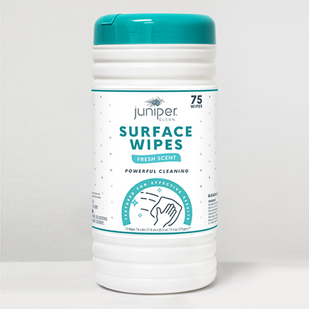 Juniper Clean Surface Sanitizing Wipes